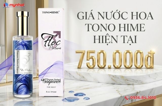Giá nước hoa Tono Hime hiện tại