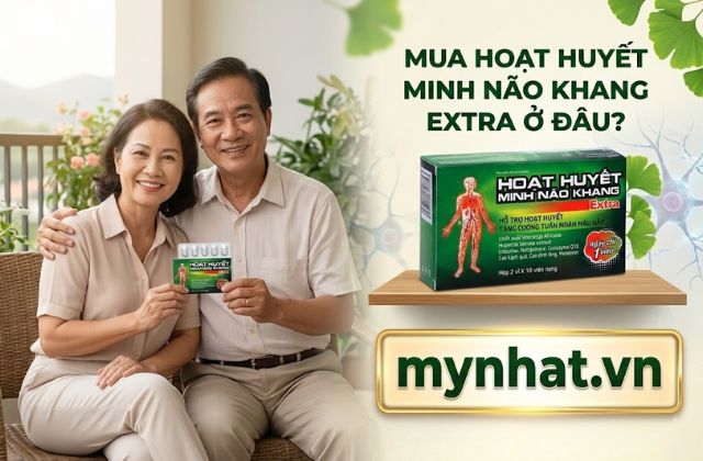 Mua Hoạt Huyết Minh Não Khang Extra Ở Đâu