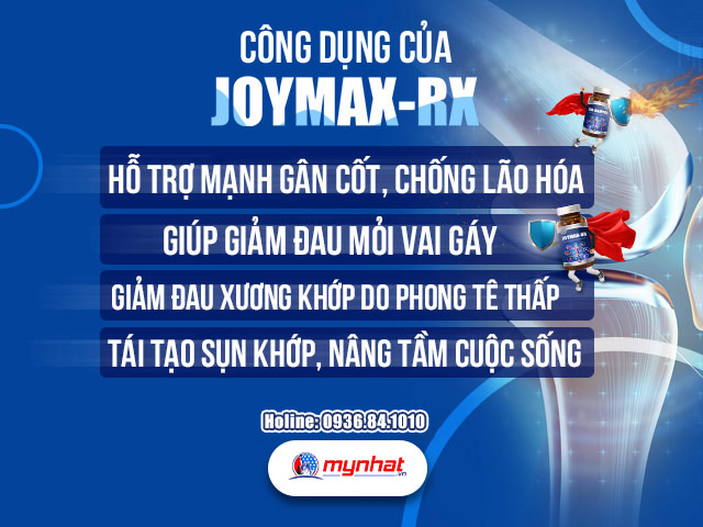 Công dụng mà Joymax Rx mang lại