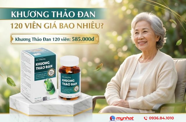 Khương Thảo Đan 120 viên giá bao nhiêu