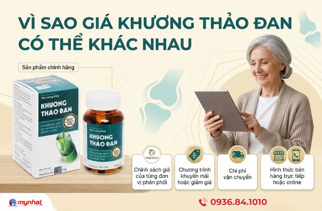 Vì sao giá Khương Thảo Đan có thể khác nhau