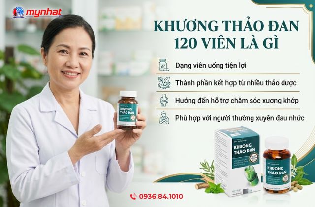 Khương Thảo Đan 120 viên là gì