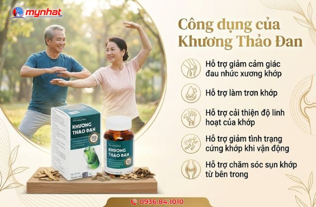 Công dụng của Khương Thảo Đan