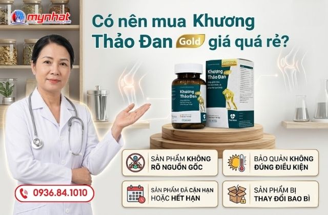 Có nên mua Khương Thảo Đan Gold giá quá rẻ?