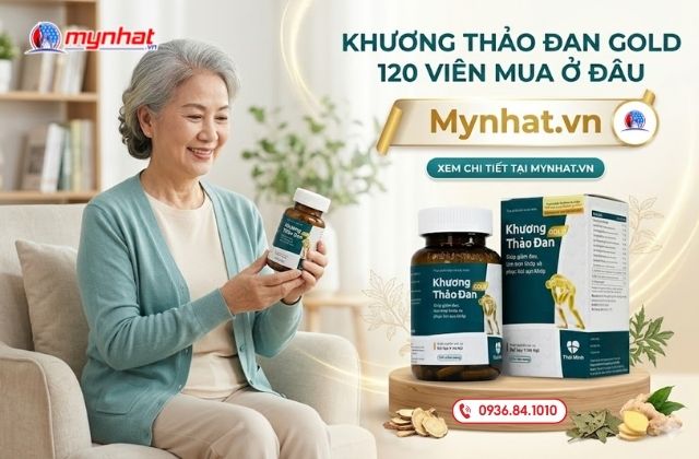 Khương Thảo Đan Gold 120 viên mua ở đâu