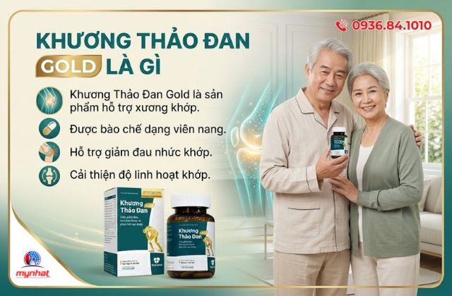 Khương Thảo Đan Gold 120 viên là gì