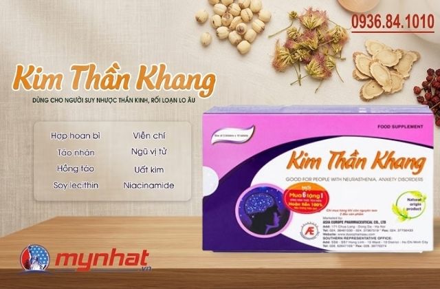 Thành phần của viên uống Kim Thần Khang
