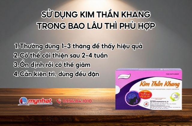 Sử dụng Kim Thần Khang trong bao lâu thì phù hợp