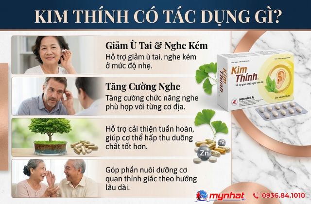 Kim Thính Có Tác Dụng Gì