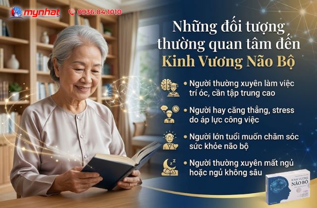 Những đối tượng thường quan tâm đến Kinh Vương Não Bộ