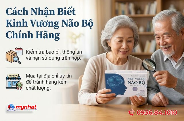 Cách Nhận Biết Kinh Vương Não Bộ Chính Hãng