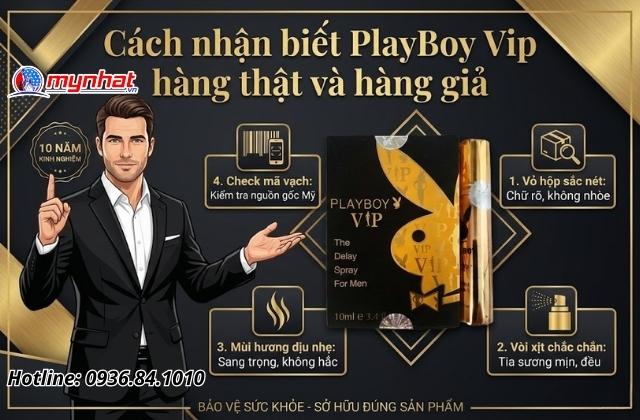Cách nhận biết PlayBoy Vip hàng thật và hàng giả