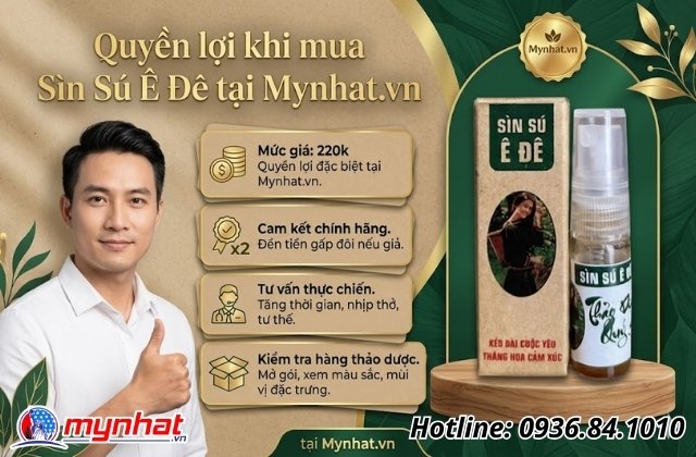 Quyền lợi khi mua Sìn Sú Ê Đê tại Mynhat.vn