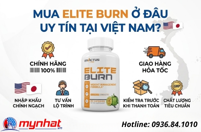mua viên uống giảm cân Elite Burn ở đâu uy tín