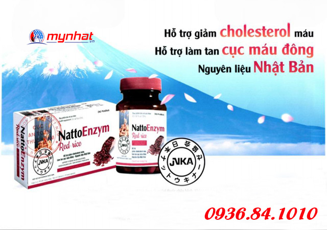 công dụng natto enzym red rice 