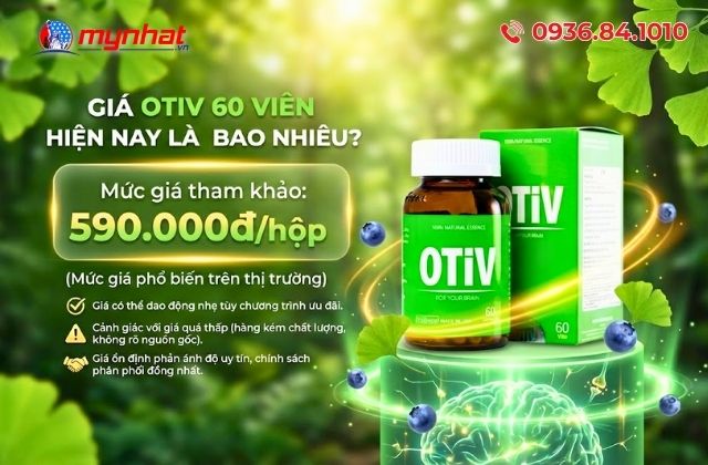 Otiv 60 viên giá bao nhiêu