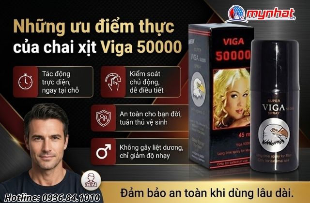 Những ưu điểm thực của chai xịt Viga 50000