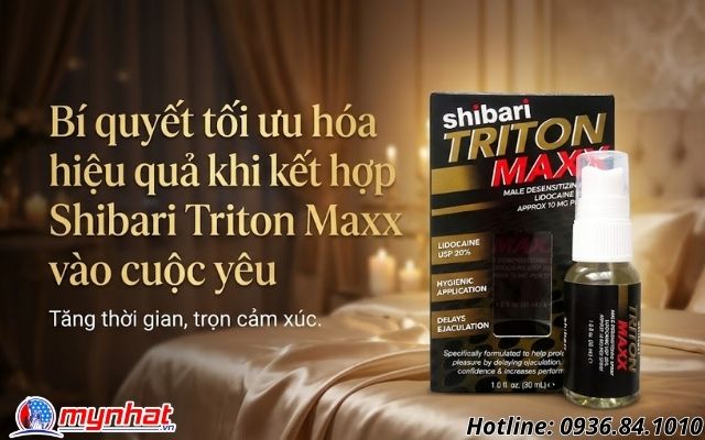 Bí quyết tối ưu hóa hiệu quả khi kết hợp Shibari Triton Maxx vào cuộc yêu
