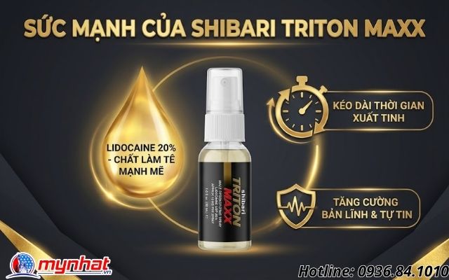 Khám phá các thành phần cốt lõi tạo nên sức mạnh của Shibari Triton Maxx