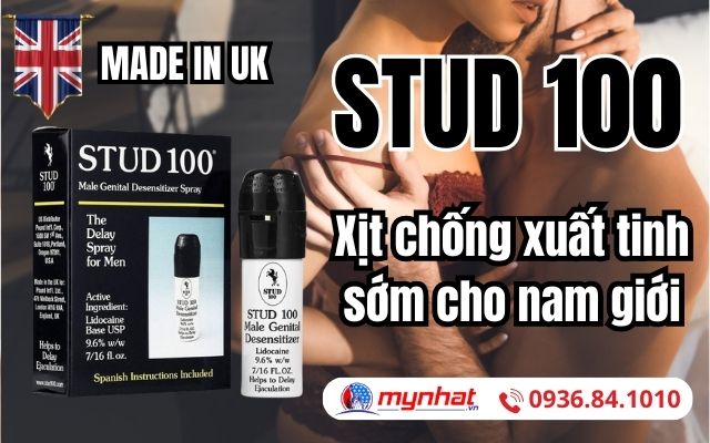 Mua Stud 100 ở đâu chính hãng của Anh Quốc