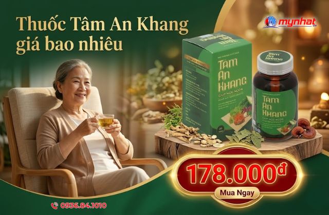 Thuốc Tâm An Khang giá bao nhiêu