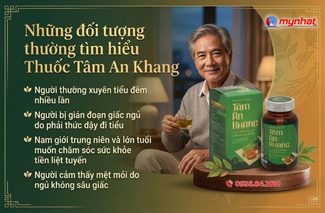 Những đối tượng thường tìm hiểu Thuốc Tâm An Khang