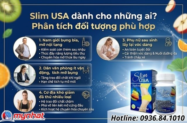 Slim USA dành cho những ai? Phân tích đối tượng phù hợp