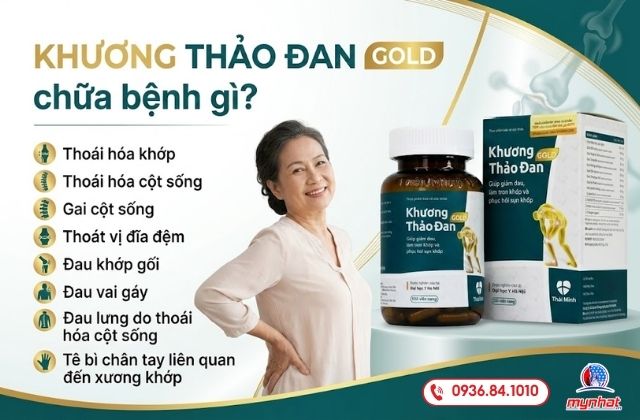 Khương Thảo Đan Gold chữa bệnh gì