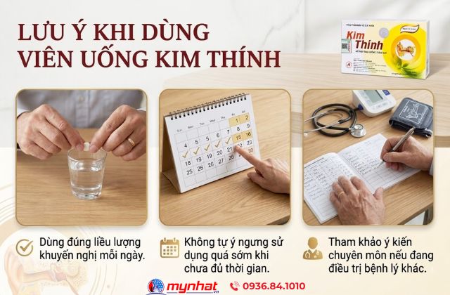 Những Lưu Ý Quan Trọng Khi Dùng Viên Uống Kim Thính