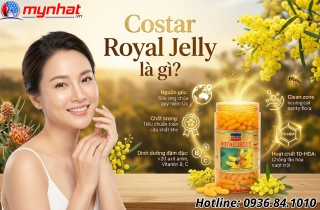 Viên uống Costar Royal Jelly là gì