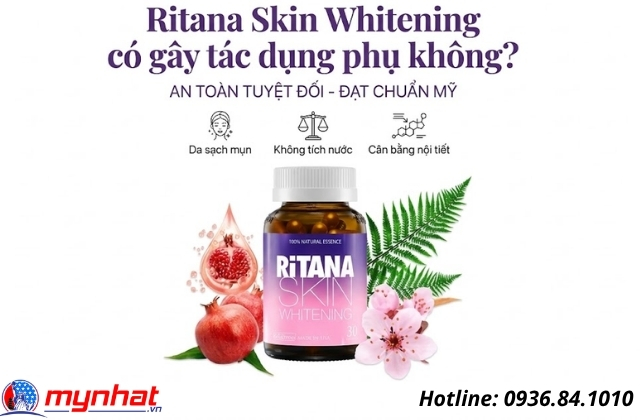 ritana skin whitening có tác dụng phụ không
