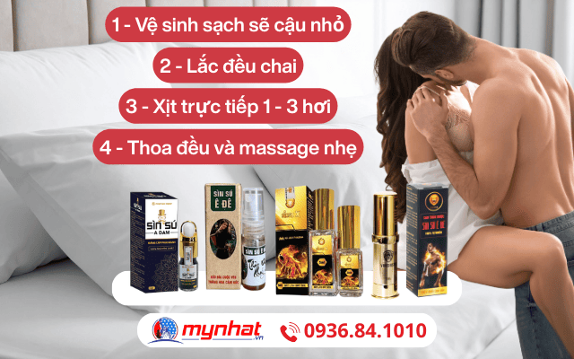 Hướng dẫn sử dụng Sìn Sú Dạng Xịt