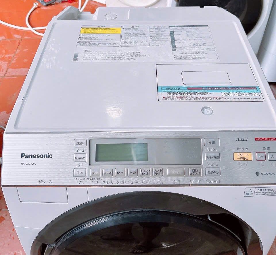 mã lỗi U của máy giặt Panasonic Nhật Bản