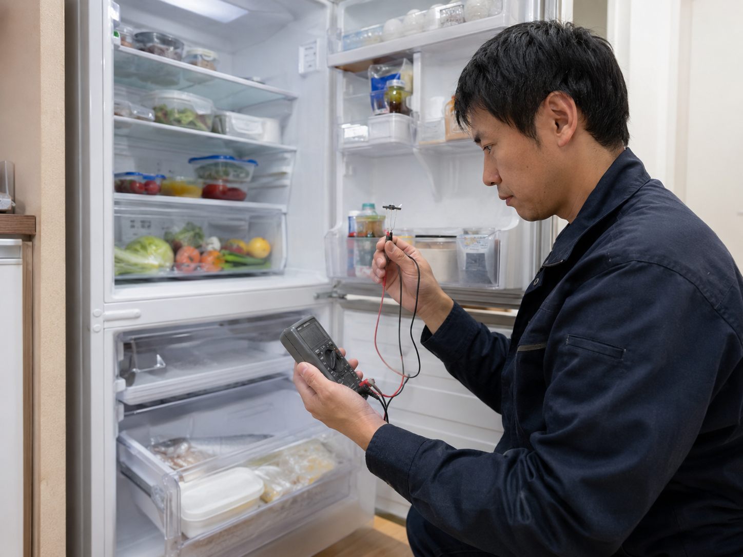Bảng trị số sensor tủ lạnh nội địa Nhật và cách kiểm tra cảm biến