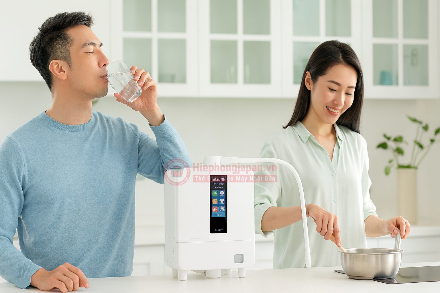 Ứng dụng của máy lọc nước điện giải Ion kiềm Nhật Bản tại Việt Nam và toàn cầu