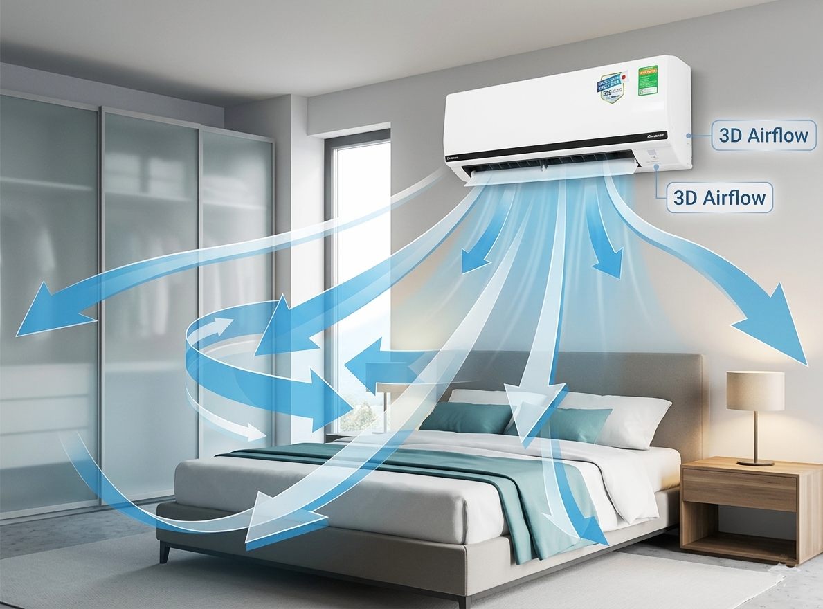 Cơ chế hoạt động của Comfortable Airflow