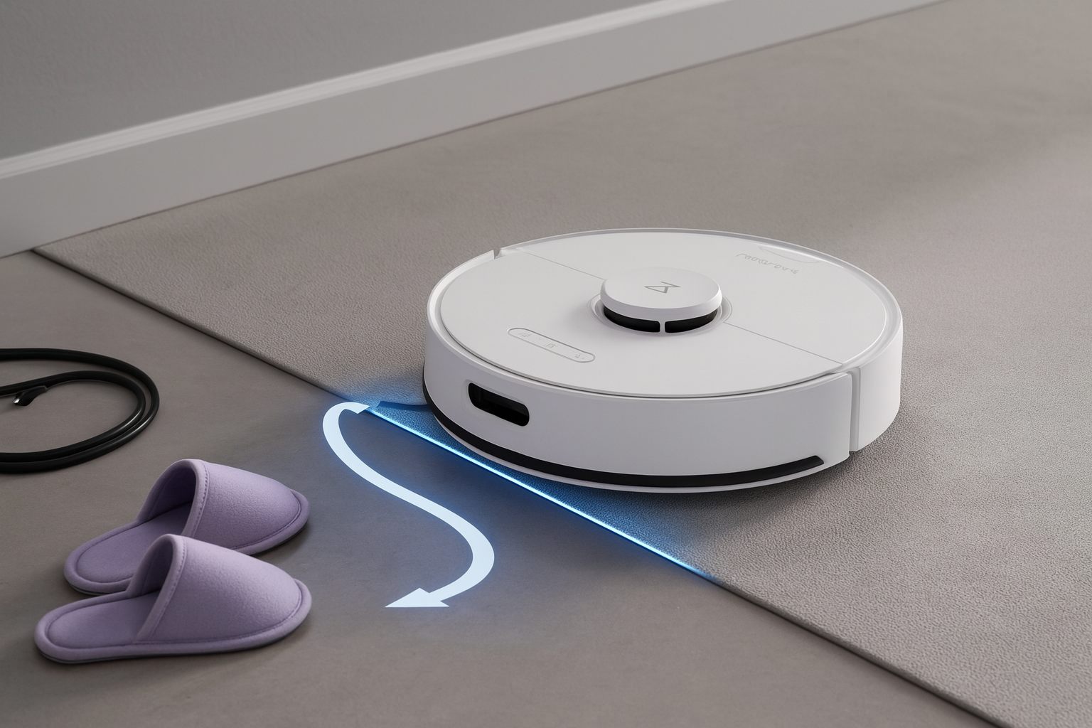 Công nghệ tránh vật cản Reactive AI 2.0 của robot hút bụi Roborock