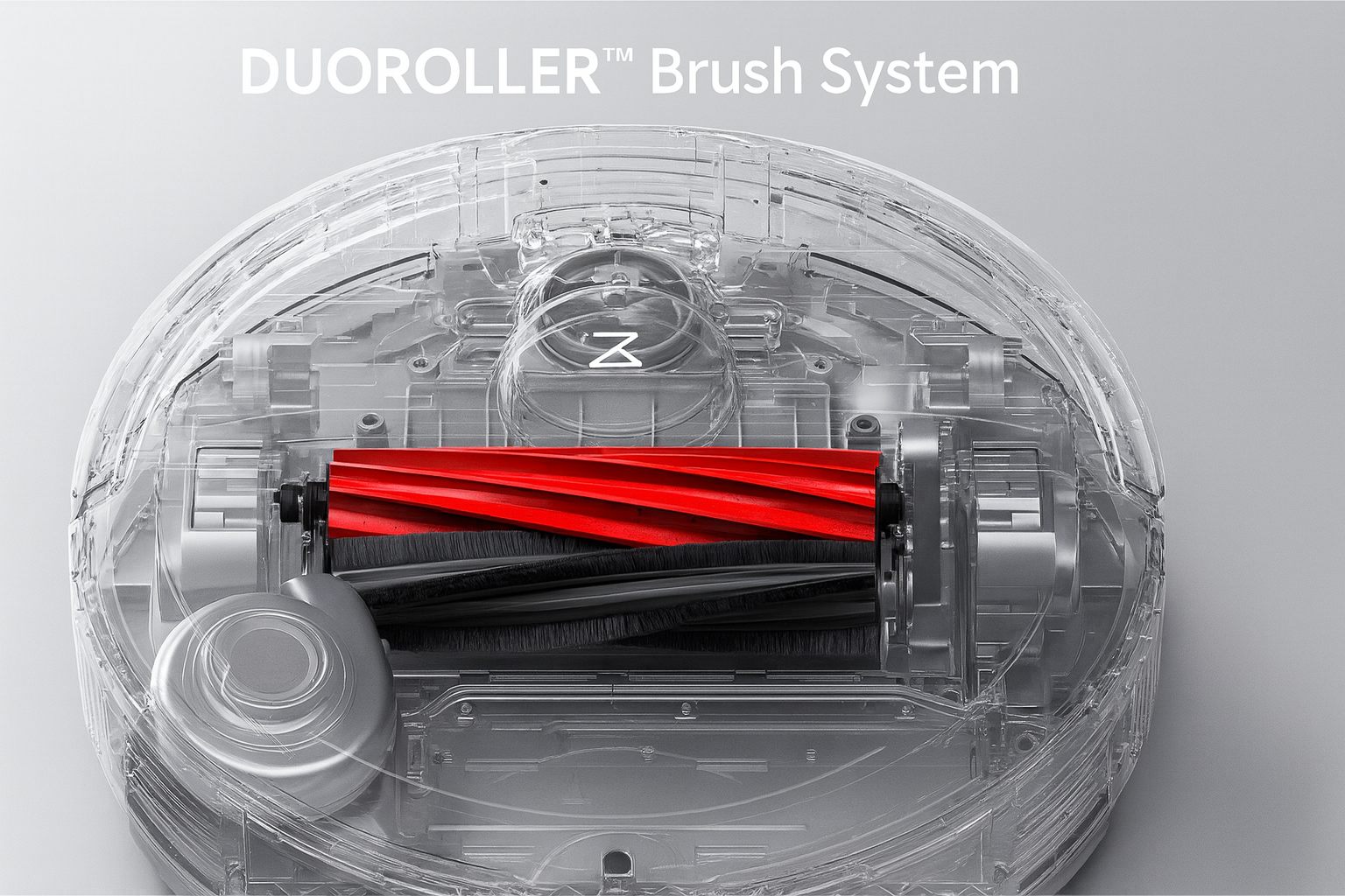 công nghệ Hệ thống chổi quét kép DuoRoller™ – Hút sạch mọi bề mặt trên Roborock