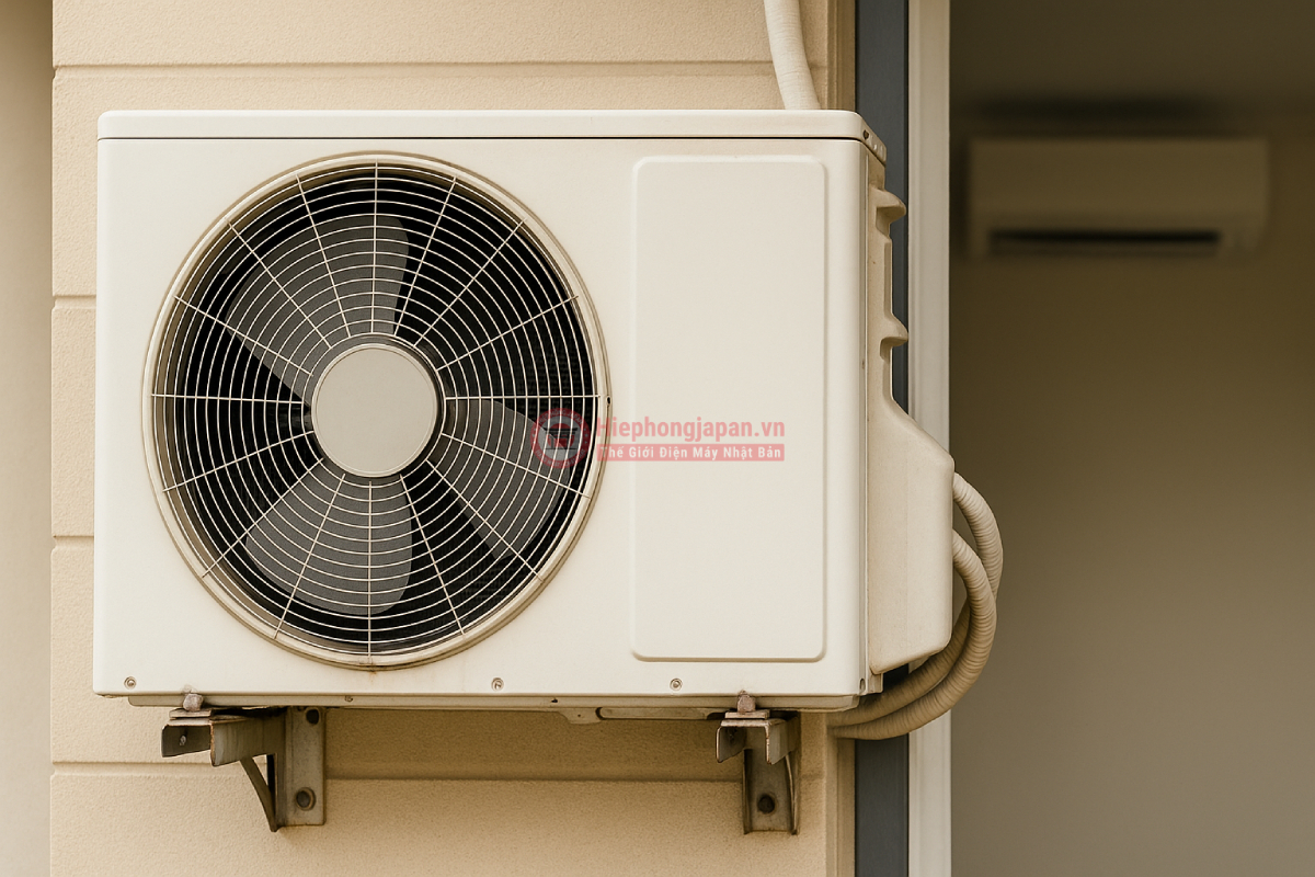 cục nóng điều hoà không chạy