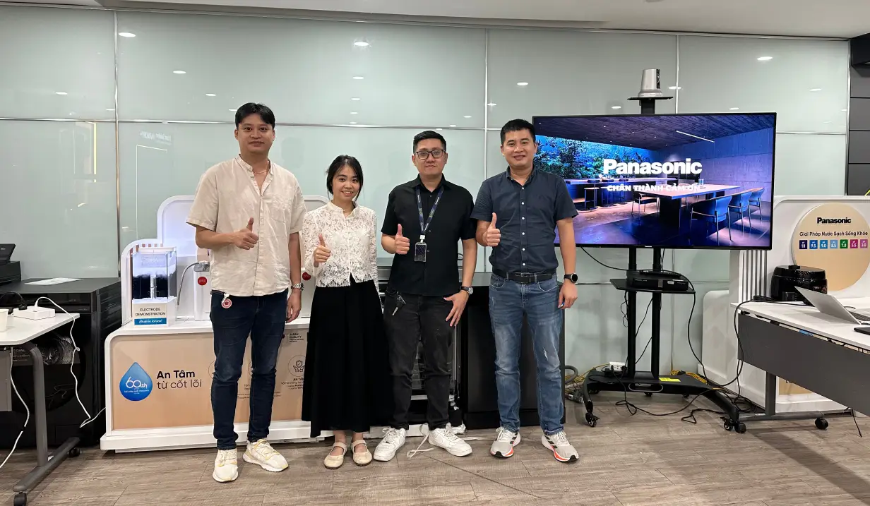 Đại diện Hiệp Hồng Japan tham gia đào tạo tại Panasonic Việt Nam