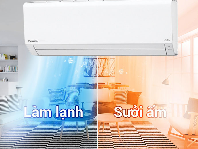 dieu hoa 2 chieu panasonic cs 222dfl