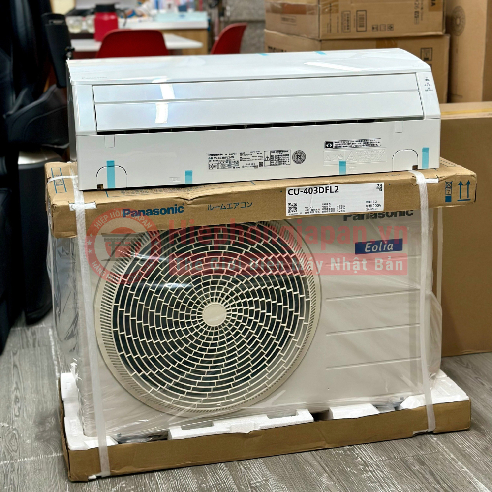 dieu hoa Panasonic CS-403DFL2 2 chieu tai hiep hong japan