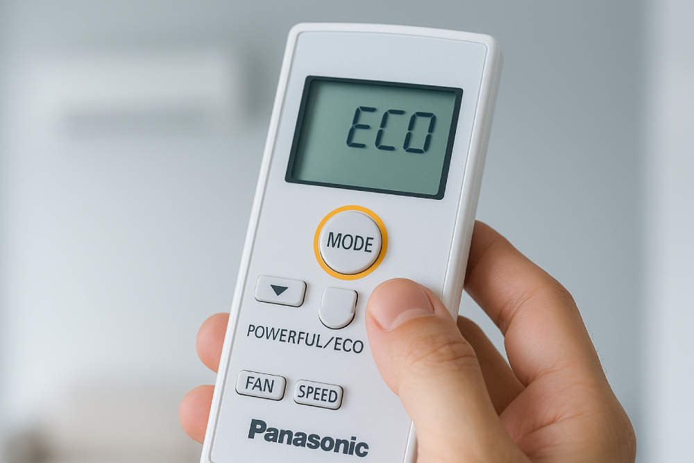 Cách bật chế độ ECO trên máy lạnh Panasonic