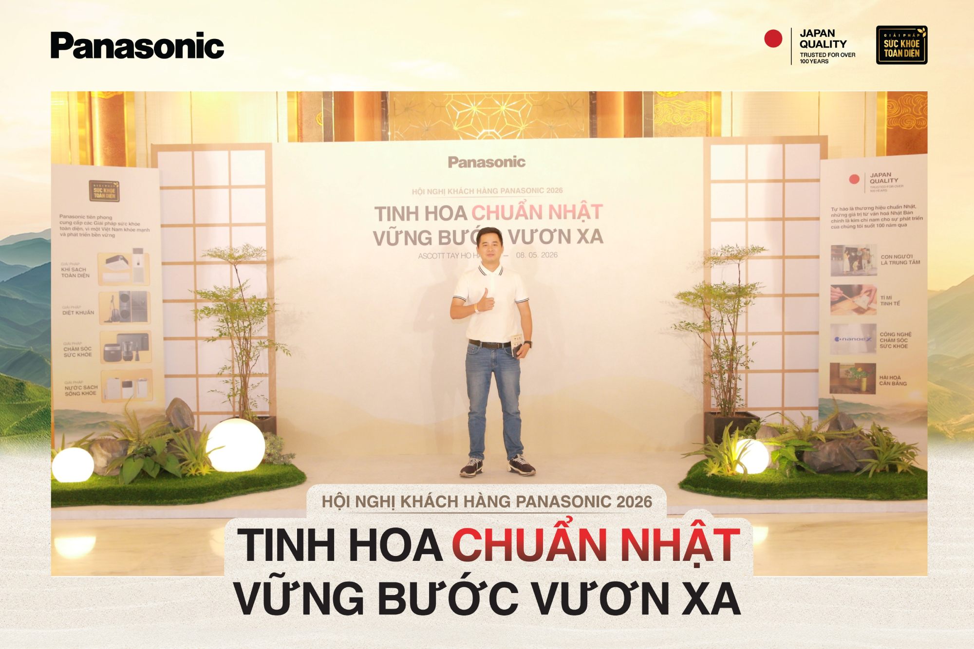 CEO Hiệp Hồng Japan tham dự Hội nghị khách hàng Panasonic 2026