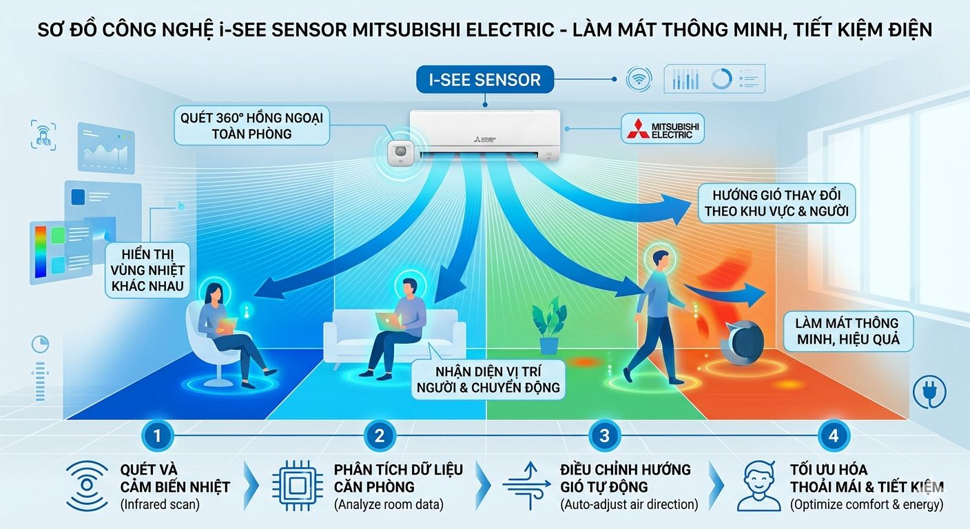 Cơ chế hoạt động của i-See Sensor