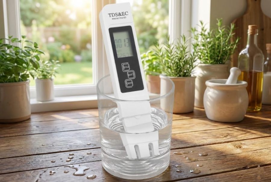 Sử dụng bút đo TDS để kiểm tra nước sau lọc