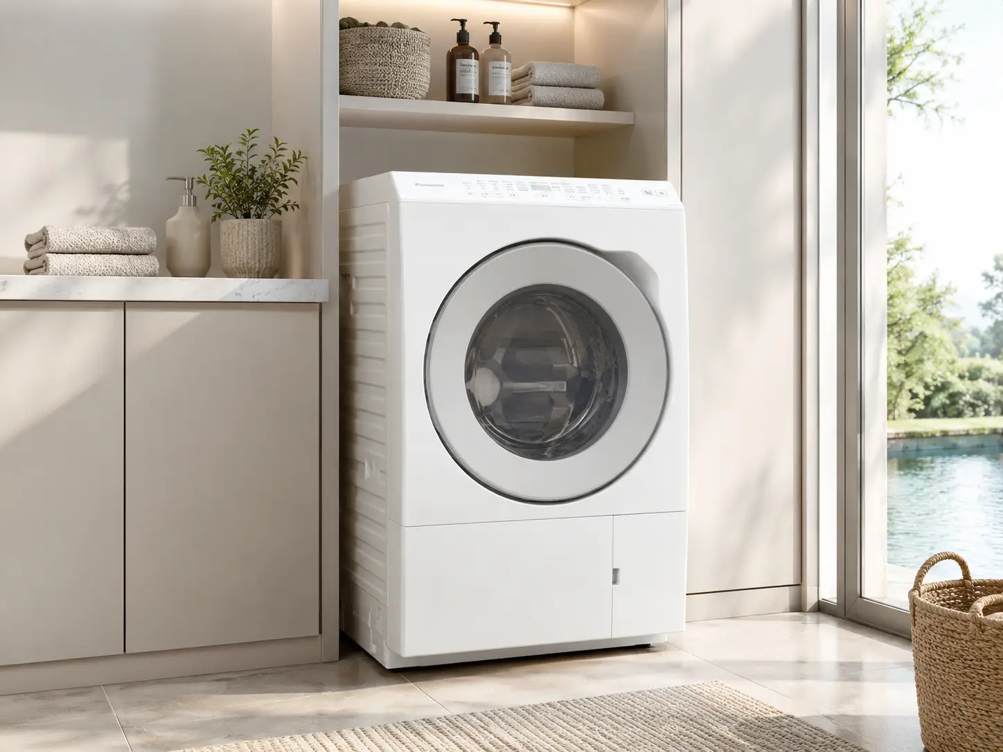 Máy giặt Panasonic NA-LX113EL-W giặt 11kg sấy 6kg