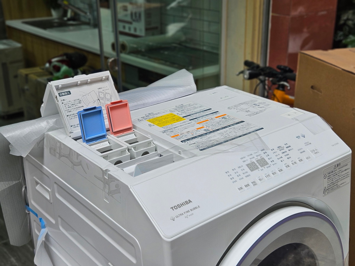 Toshiba TW-127XM3L tu dong xa nuoc giat tu dong