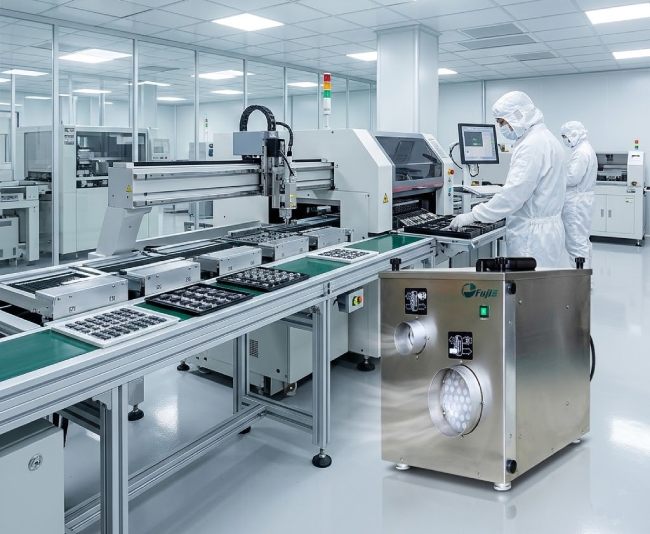 Ứng dụng của máy hút ẩm rotor