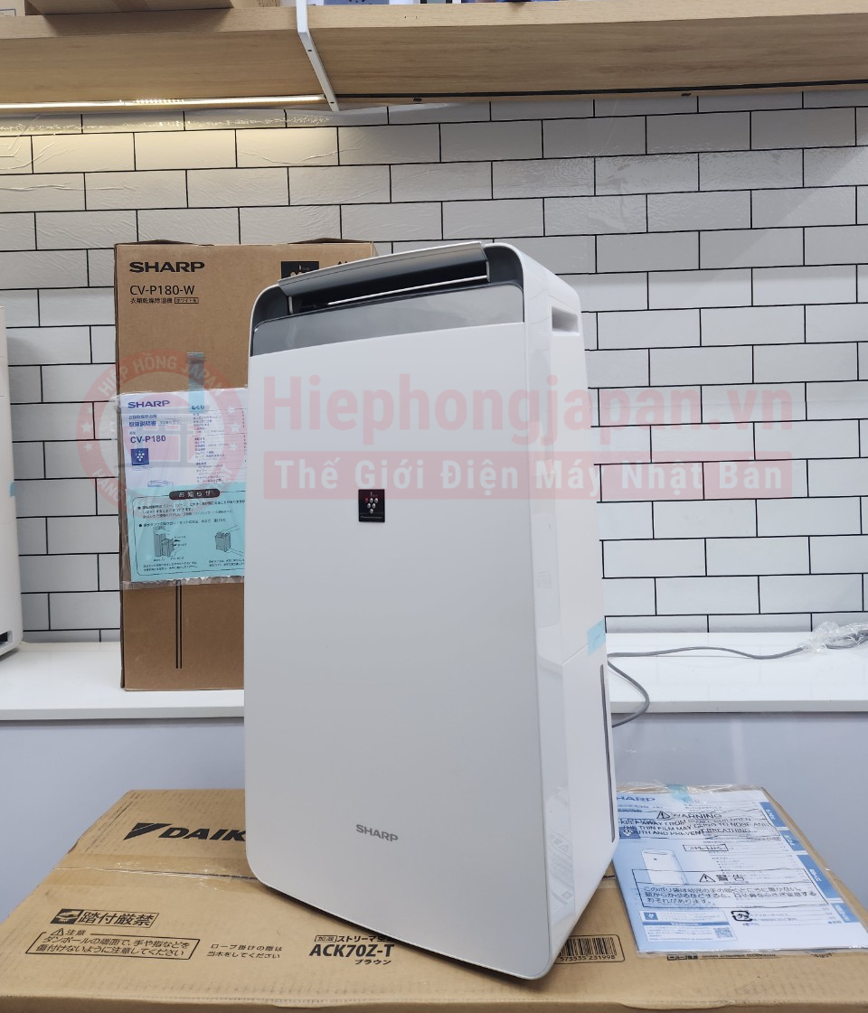 thiet ke sang trong may hut am sharp cv-p180